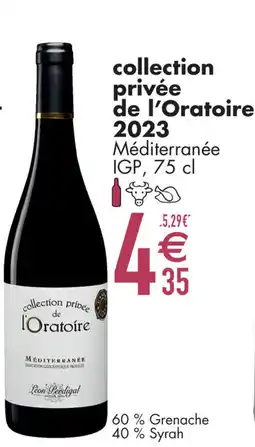 Cora Collection privée de l'oratoire 2023 aanbieding