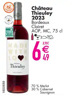Cora Château Thieuley 2023 aanbieding