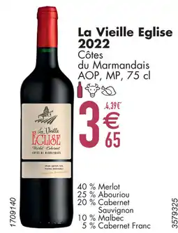 Cora La Vieille Eglise 2022 aanbieding