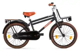 Decathlon SuperSuper Cooper Bamboo Kinderfiets - 14 inch - Mat Zwart aanbieding