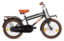 Decathlon SuperSuper Cooper Bamboo Kinderfiets - 14 inch - Mat Zwart aanbieding
