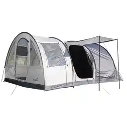 Decathlon Tunneltent - Simo 4 Protect - 4 pers. - familietent - 3 ingangen - kampeertent aanbieding