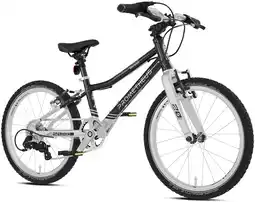 Decathlon Kinderenfiets 20 inch vanaf 6 jaar, superlicht, 7 versnellingen, Zwart en zilver aanbieding