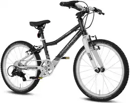 Decathlon Kinderenfiets 20 inch vanaf 6 jaar, superlicht, 7 versnellingen, Zwart en zilver aanbieding