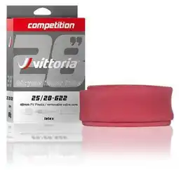 Decathlon Vittoria Latex Competition binnenband 700mm Presta 48mm aanbieding
