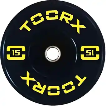 Decathlon Bumper Plate - 5 kg - Wit aanbieding