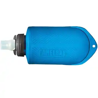 Decathlon Quick Stow Flask 500 ml Drinkfles - Blauw aanbieding