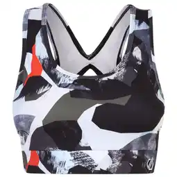 Decathlon Dames Swift Abstract Sportbeha (Korstmossen Groen) aanbieding