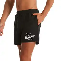 Decathlon Zwemshorts 5 Volley Logo Zwart - NESSA566-001 aanbieding