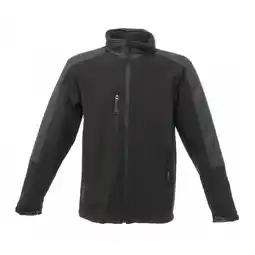 Decathlon Heren Hydroforce 3laags Membraan Waterdichte Ademende Softshelljassen (Zwart) aanbieding