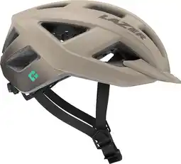 Decathlon LAZER Cerro KinetiCore fietshelm, mat taupe aanbieding