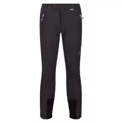 Decathlon Bergwandelbroeken, heren (As/Zwart) aanbieding