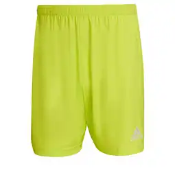 Decathlon Kort Mannelijk Adidas Entrada 22 Geel aanbieding