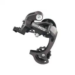 Decathlon MTB achterderailleur korte kooi 1/2x7/8 speed - zwart aanbieding
