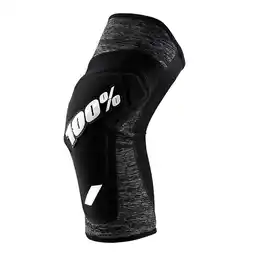 Decathlon Ridecamp kniebeschermers - grijs/zwart aanbieding