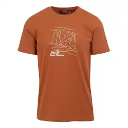 Decathlon Heren Cline VIII Rivier TShirt (Gebakken klei) aanbieding