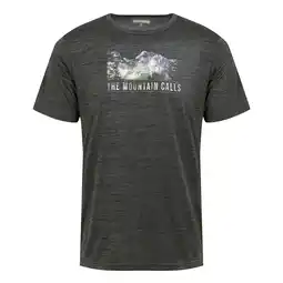 Decathlon Heren Fingal VIII Mountain Marl TShirt (Afdichting Grijs) aanbieding