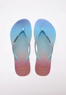 Decathlon Flip-flops Havaianas Model 153535 Kleur Blauw aanbieding
