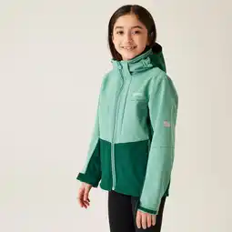 Decathlon Softshell Jack Kinderen Waterdicht Winddicht Ademend Afneembare Capuchon aanbieding
