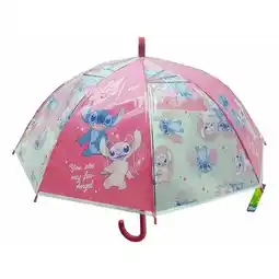 Decathlon Paraplu Stitch Beach Roze aanbieding
