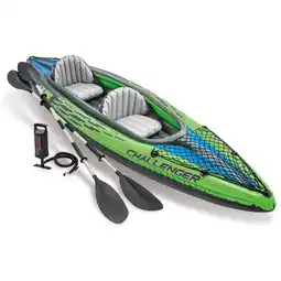 Decathlon Opblaas kajak Challenger K2 aanbieding