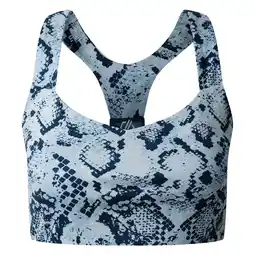 Decathlon Dames Swift III Slangenprint Sportbeha (Skyway) aanbieding