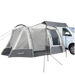 Decathlon Voortent Aarhus Travel 2 - 2 personen - 1 slaapcabine - Voor bus, bestelwagen aanbieding