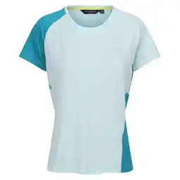 Decathlon Dames Emera TShirt (Gebleekt Aqua/Tahoe Blauw) aanbieding