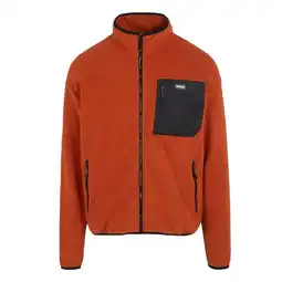 Decathlon Heren Frankie Full Zip Fleecejack (Rood Oker) aanbieding