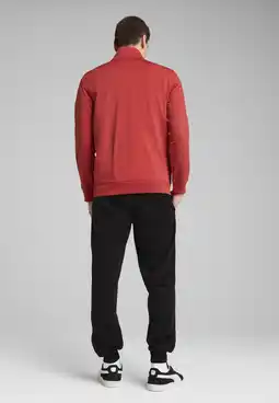 Decathlon Poly-trainingspak met biezen voor heren PUMA Red Fire aanbieding