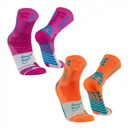 Decathlon Compressiekousen hardlopen heren dames trail fiets running padel tennis sport aanbieding