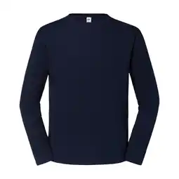 Decathlon Unisex volwassen Tshirt met lange mouwen Iconic 195 (Deep Navy) aanbieding