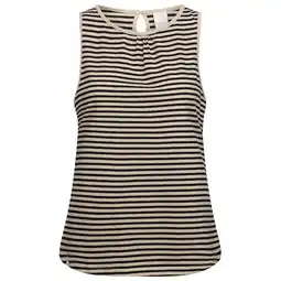 Decathlon Dames Kelly Stripe Vest Top (Zachte steen) aanbieding