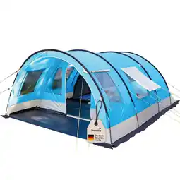 Decathlon Tunneltent Familietent Helsinki - 6 personen – 1 slaapcabine - Campingtent aanbieding