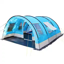 Decathlon Tunneltent Familietent Helsinki - 6 personen – 1 slaapcabine - Campingtent aanbieding