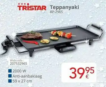 Eldi Tristar teppanyaki bp-2965 aanbieding