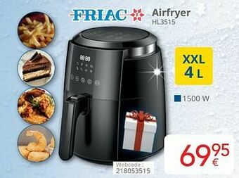 Eldi Friac airfryer hl3515 aanbieding