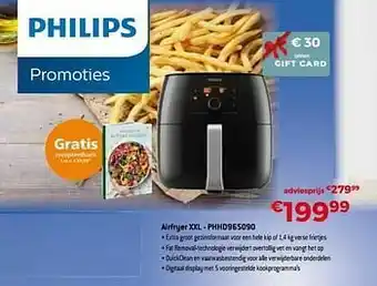 Philips airfryer xxl - phhd965090
