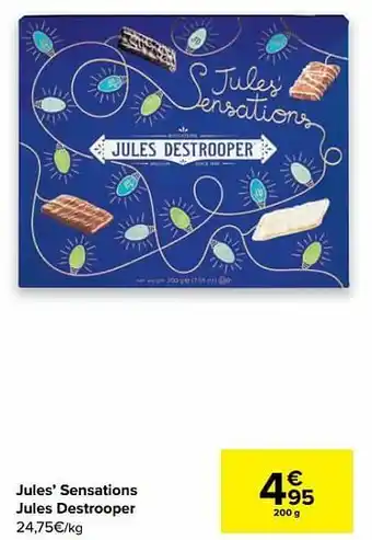 Carrefour Jules’ sensations jules destrooper aanbieding