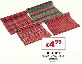 Trafic Tafelloper aanbieding