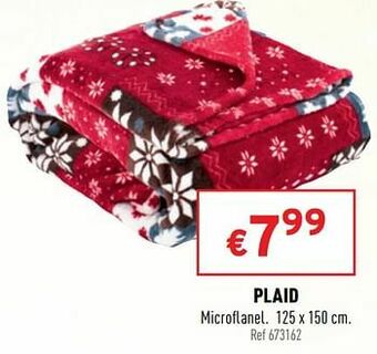 Trafic Plaid aanbieding