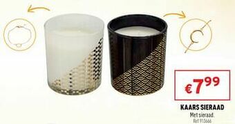 Trafic Kaars sieraad aanbieding