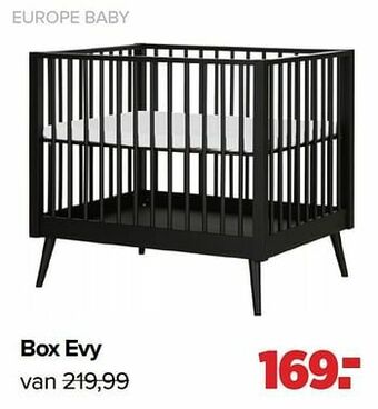 Baby-Dump Europe baby box evy aanbieding