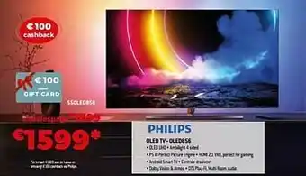 Exellent Philips oled tv - 55oled856 aanbieding