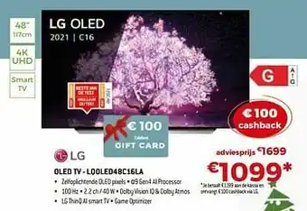 Exellent Lg oled tv - lqoled48c16la aanbieding