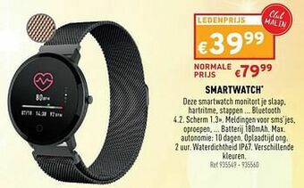 Trafic Smartwatch aanbieding