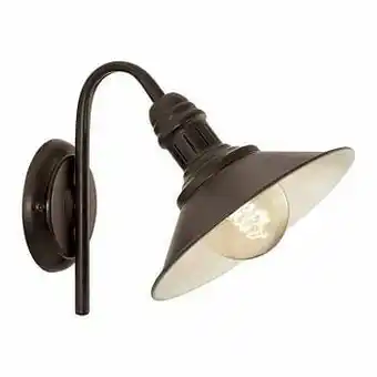 Zelfbouwmarkt Eglo Stockbury - Wandlamp - E27 - 60w - Antiek-bruin, Beige aanbieding