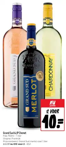 Jumbo Grand Sud & JP Chenet aanbieding