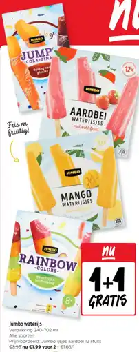 Jumbo Jumbo Waterijs aanbieding
