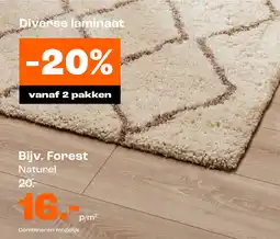 Kwantum Diverse Laminaat aanbieding
